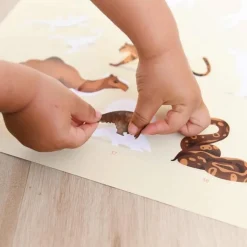 Poster pédagogique : savane - Poppik