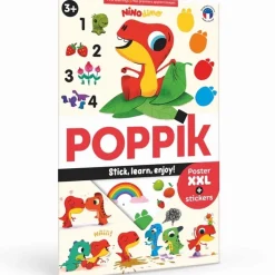 Poster pédagogique et stickers : premiers apprentissages - Poppik