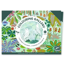 Posters à colorier : Colouring Gallery : Sauvage - Djeco
