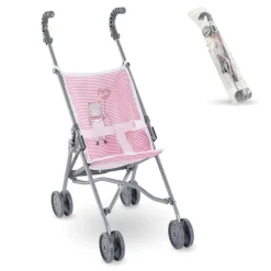Poussette canne Rose pour poupon 36/42/52 cm - Corolle