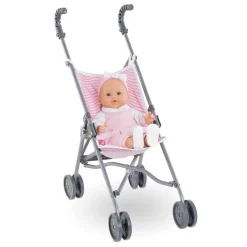 Poussette canne Rose pour poupon 36/42/52 cm - Corolle