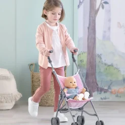 Poussette canne Rose pour poupon 36/42/52 cm - Corolle