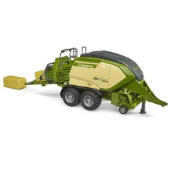 Presse Krone BiG Pack 1290 HDP VC avec 2 bottes de paille rectangulaires - Bruder