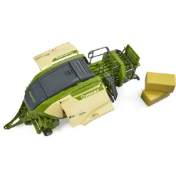 Presse Krone BiG Pack 1290 HDP VC avec 2 bottes de paille rectangulaires - Bruder