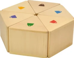 Prismes poids, même poids à retrouver, set de 2 x 6 pces - Eduplay