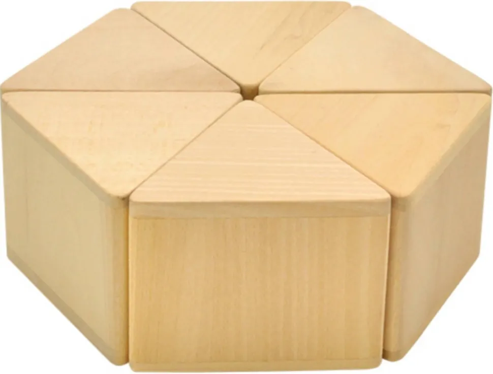 Prismes poids, même poids à retrouver, set de 2 x 6 pces - Eduplay
