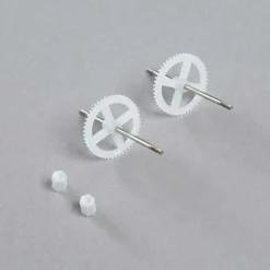 Prop Shaft with Gear (2) - Vapor/Night - E-flite - E-flite