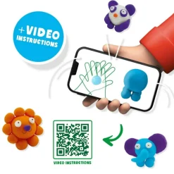 Pâte à modeler FunDo - Animaux - SES Creative