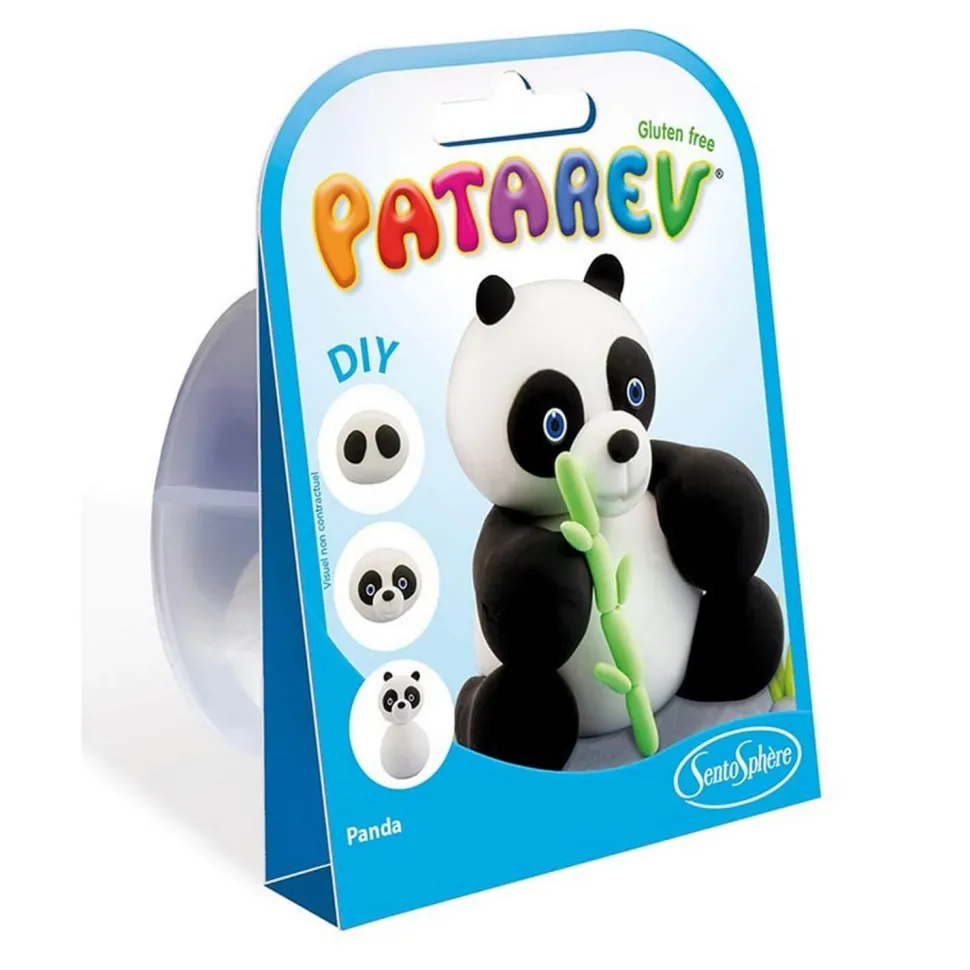 Pâte à modeler Patarev : Pocket Panda - Sentosphère