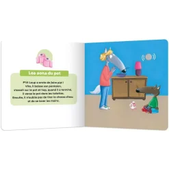 P'tit Loup : Mes comptines pour être tout propre - Mes Premiers Sonores - Editions Auzou