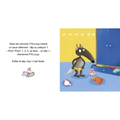 P'TIT LOUP S'HABILLE TOUT SEUL - Editions Auzou