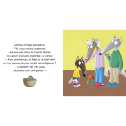 P'TIT LOUP VA CHEZ PAPI ET MAMIE - Editions Auzou