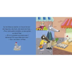 P'TIT LOUP VA CHEZ PAPI ET MAMIE - Editions Auzou