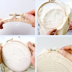 Punch Needle : Vase - avec cadre - Figured'Art