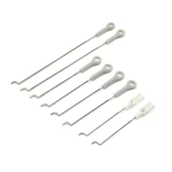 Pushrod Set w/clevis's : P-51D 1.5m E-flite - E-flite