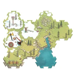 Puzzl Up arty toys : Alric Barbarious-15 pcs - Djeco