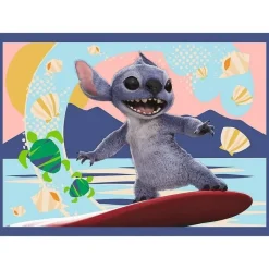 Puzzle 4 en 1 : Stitch, Le Film - Trefl