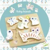 Puzzle à encastrement 5 pièces : BabyAnimali - Djeco