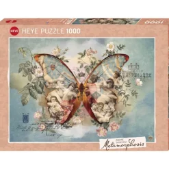 Puzzle 1000 pièces : ailes de métamorphoses N°1 - Heye