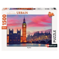Puzzle 1500 pièces : Big Ben, Londres - Nathan