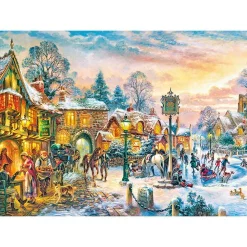 Puzzle 1000 pièces : Crépuscule d'hiver - CherryPazzi