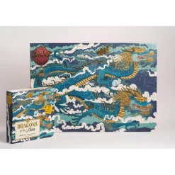 Puzzle 1000 pièces : Dragons des Cieux - Galison