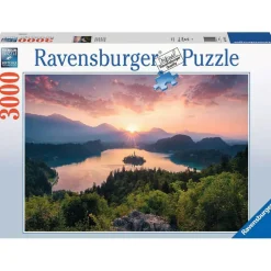Puzzle 3000 pièces : Lac de Bled, Slovénie - Ravensburger