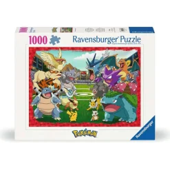 Puzzle 1000 pièces : L'affrontement des Pokémon - Ravensburger
