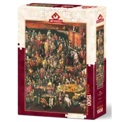 Puzzle 1500 pièces : 113 Personnages Célèbres - Art Puzzle