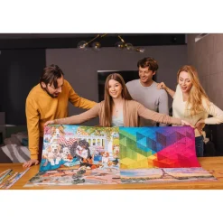 Puzzle 1000 pièces : Unlimited Fit Technology : Têtes de chiens amusants - Trefl Prime