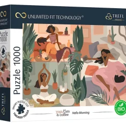 Puzzle 1000 pièces : Unlimited Fit Technology : Bonjour Matin - Trefl Prime