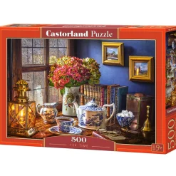 Puzzle 500 pièces : A l'heure du thé - Castorland