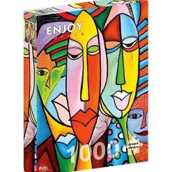 Puzzle 1000 Pièces : Africano - EnjoyPuzzle