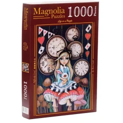 Puzzle 1000 pièces : Alice Time - Romi Lerda - Edition Spéciale - Magnolia