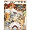 Puzzle 1000 pièces - Alphonse Mucha : Biscuits Lefèvre-Utile - DToys