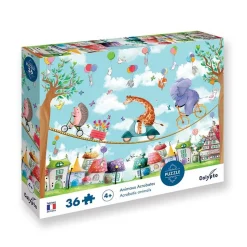 Puzzle 36 pièces - Animaux Acrobates - Sentosphère