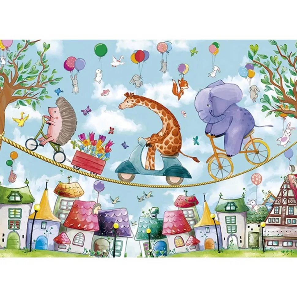 Puzzle 36 pièces - Animaux Acrobates - Sentosphère