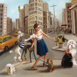Puzzle 500 pièces : Animaux de la ville - New York Puzzle Company