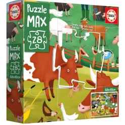 Puzzle 28 pièces : Animaux sous la mer - Educa