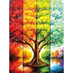 Puzzle 1000 pièces : Arbre en automne - Édition Spéciale Elif Hurdogan - Magnolia