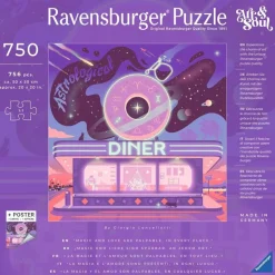 Puzzle 750 pièces : Art & Soul : Diner astrologique - Ravensburger