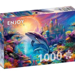 Puzzle 1000 Pièces : Atlantide - EnjoyPuzzle