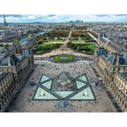 Puzzle 500 pièces : Au cœur du Musée du Louvre - Nathan