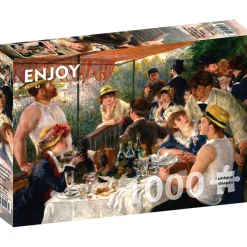 Puzzle 1000 Pièces : Auguste Renoir - Le Déjeuner des Canotiers - EnjoyPuzzle