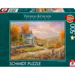 Puzzle 500 pièces : Automne à Apple Hill - Schmidt