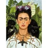Puzzle 1000 pièces : Autoportrait avec collier d'épines et colibri - Ks Games