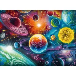 Puzzle 1000 pièces : Aventure spatiale - Trefl