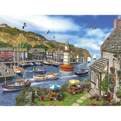 Puzzle 1000 pièces : Baie du phare - Gibsons