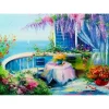 Puzzle 1000 Pièces : Balcon fleuri - EnjoyPuzzle