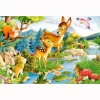 Puzzle 120 pièces : Bambi et sa maman - Castorland